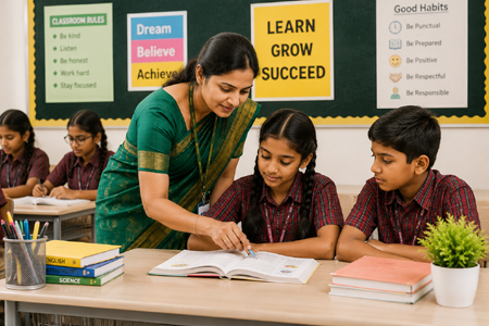 Sathya Saai School Staff